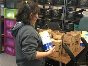 Girl Helping 